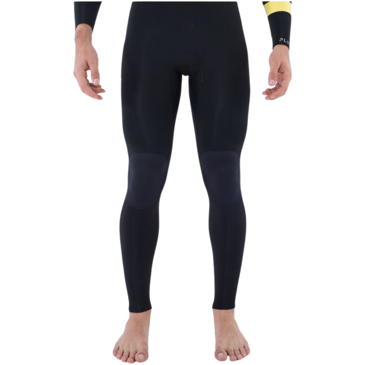 2025 Hurley Mens Plus Nic II 3/2mm Chest Zip Wetsuit MFS0014312 - Black